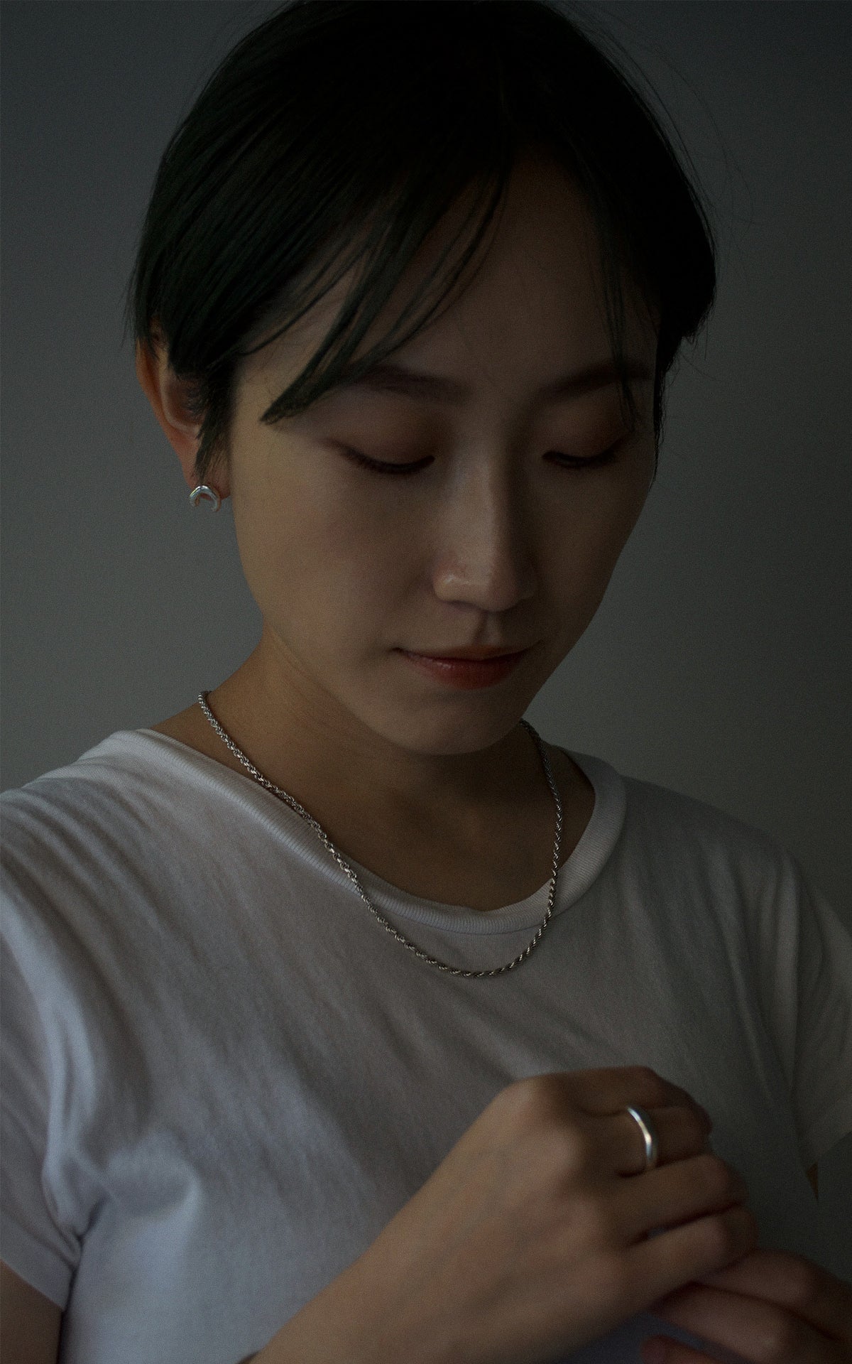 Rope chain necklace