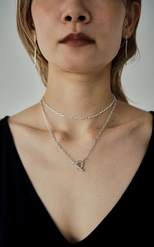 Offset Mantel Necklace