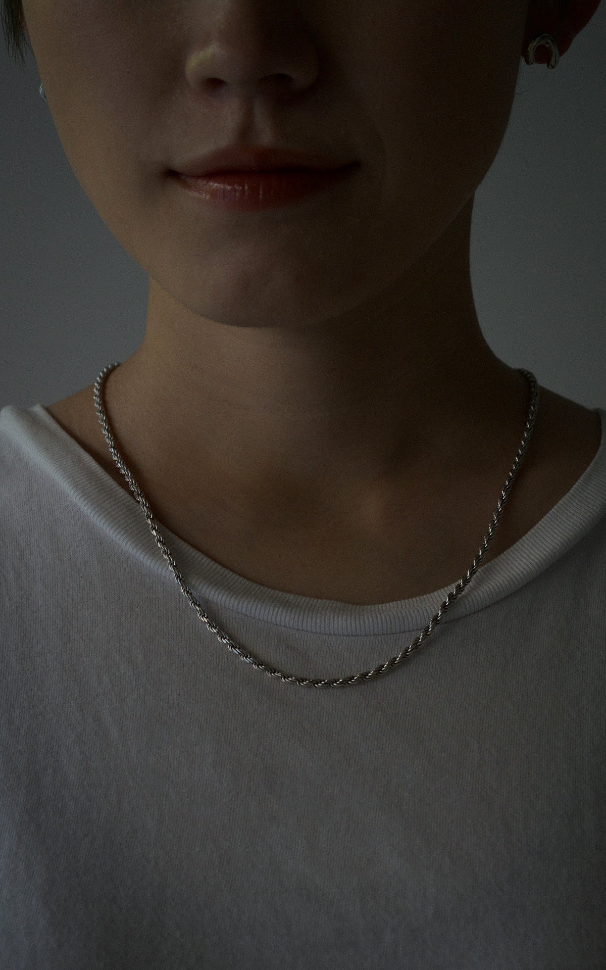 Rope chain necklace