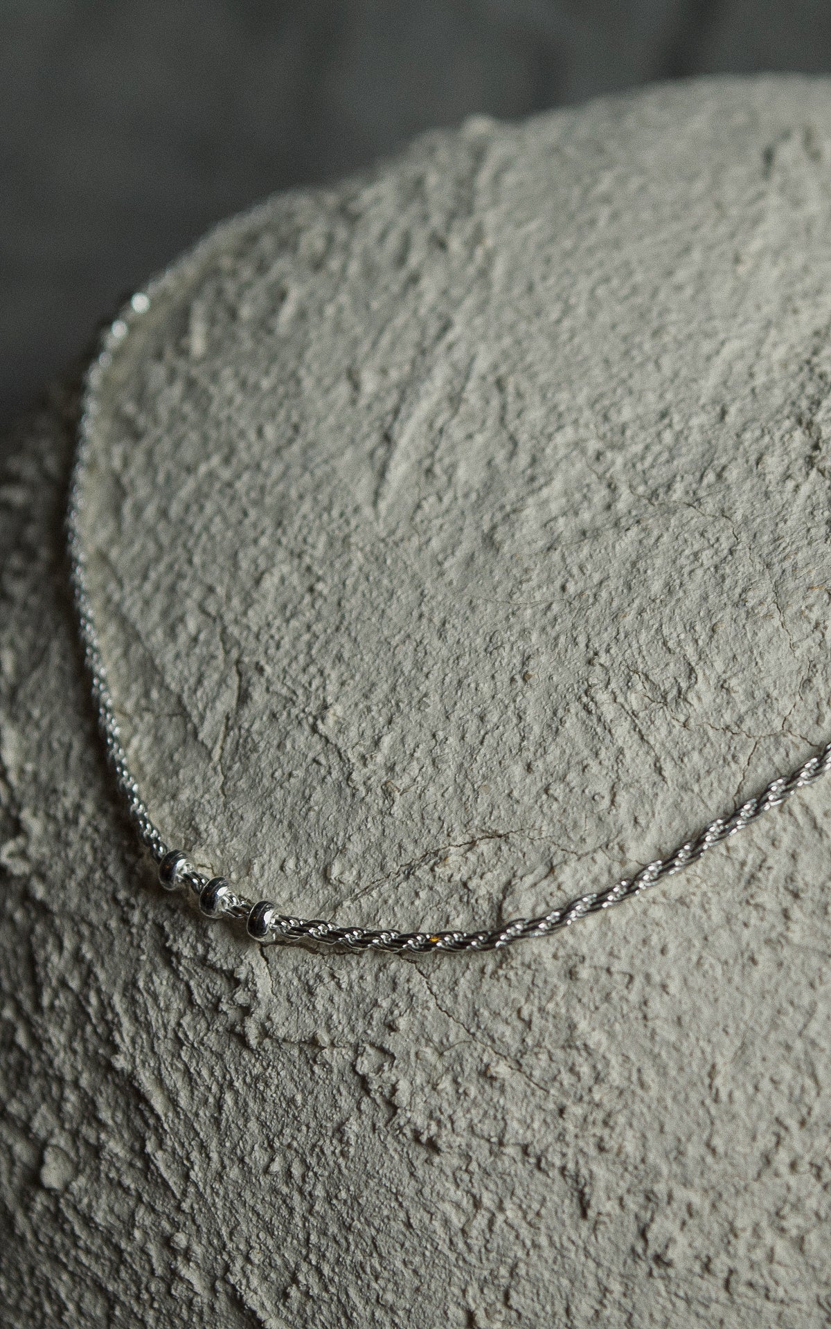 Design rope chain necklace