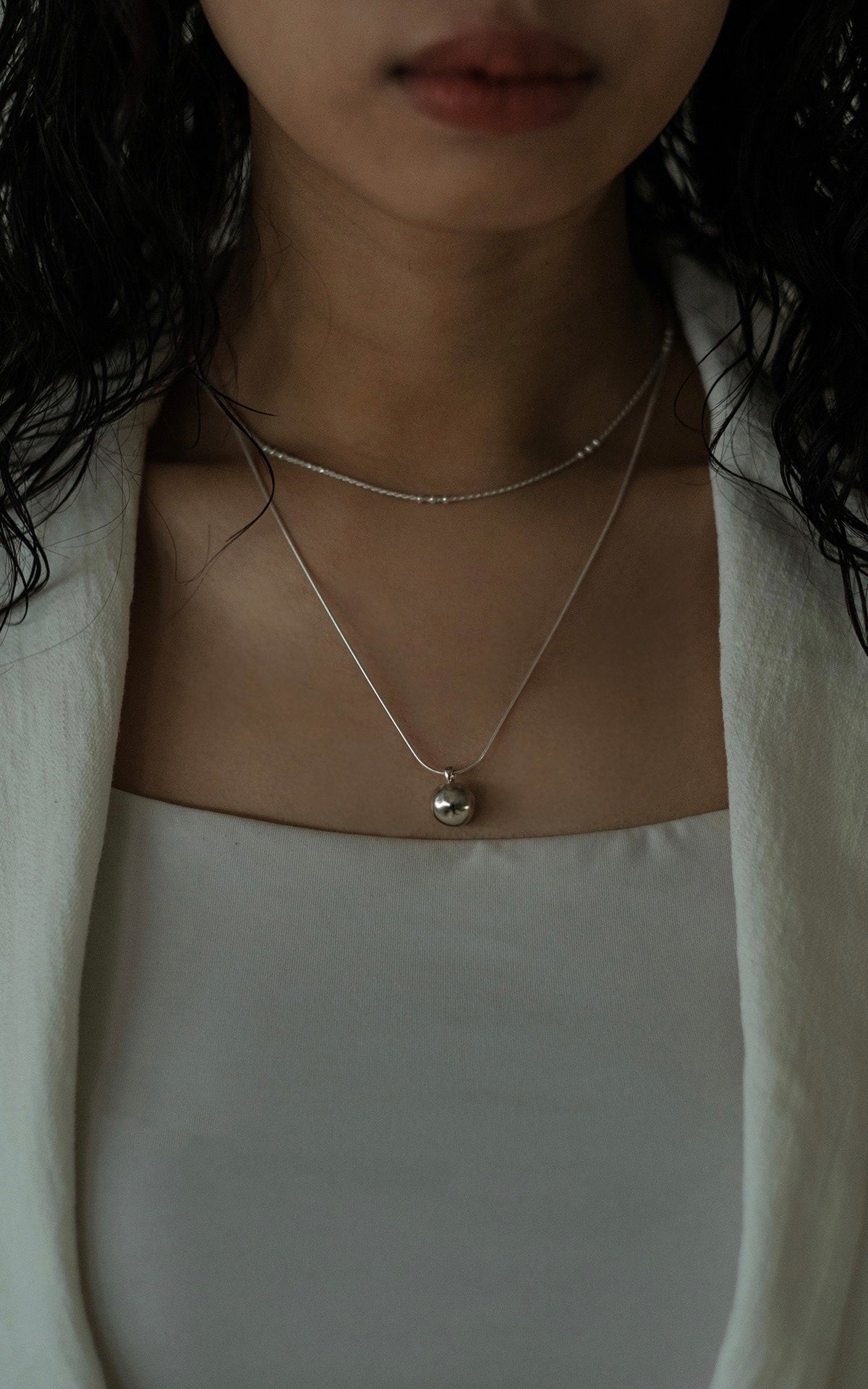 Design rope chain necklace