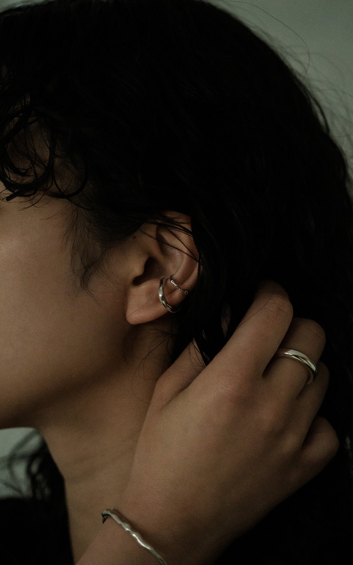 Melt Hoop Ear Cuff