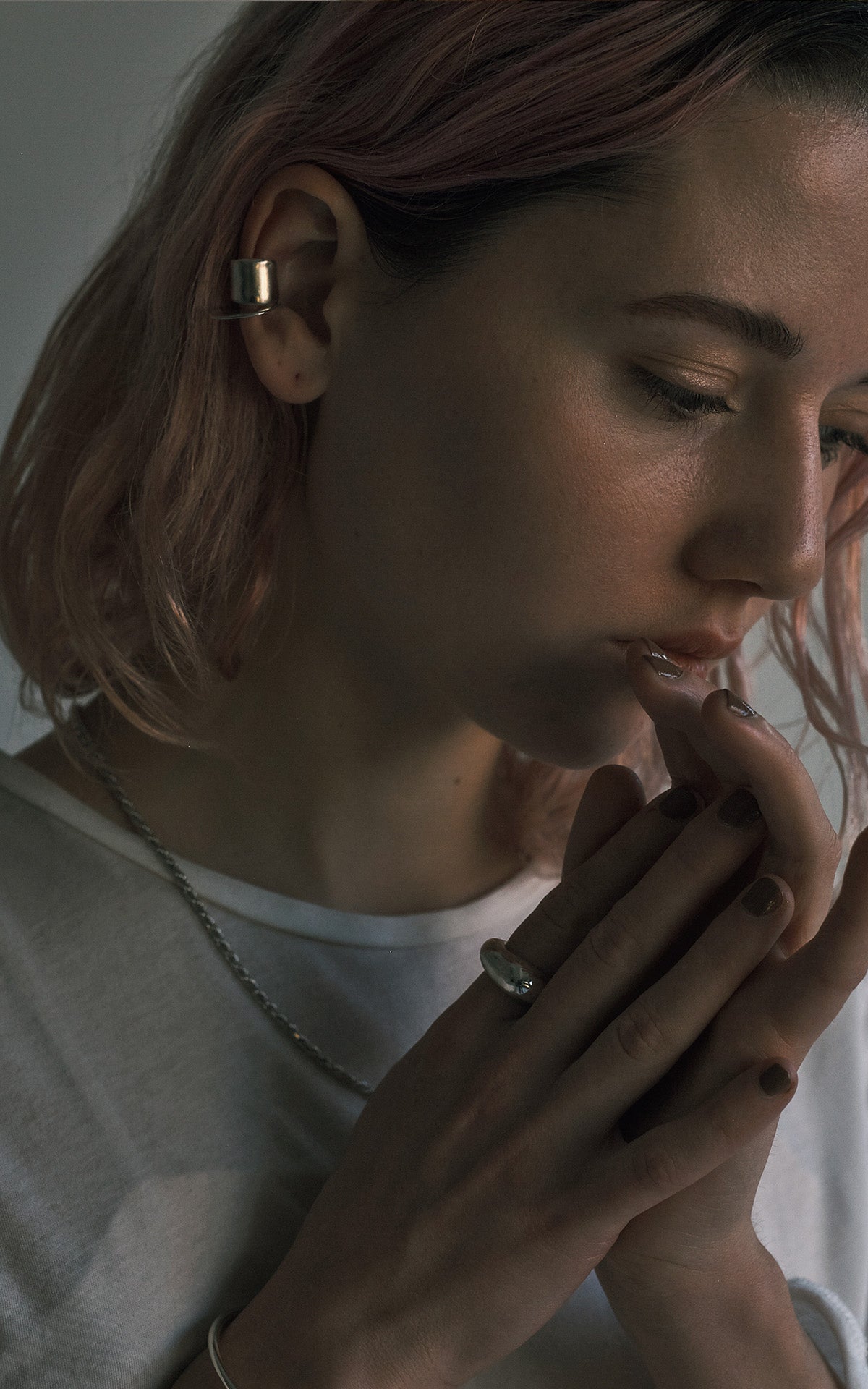 Melt Plate Ear Cuff