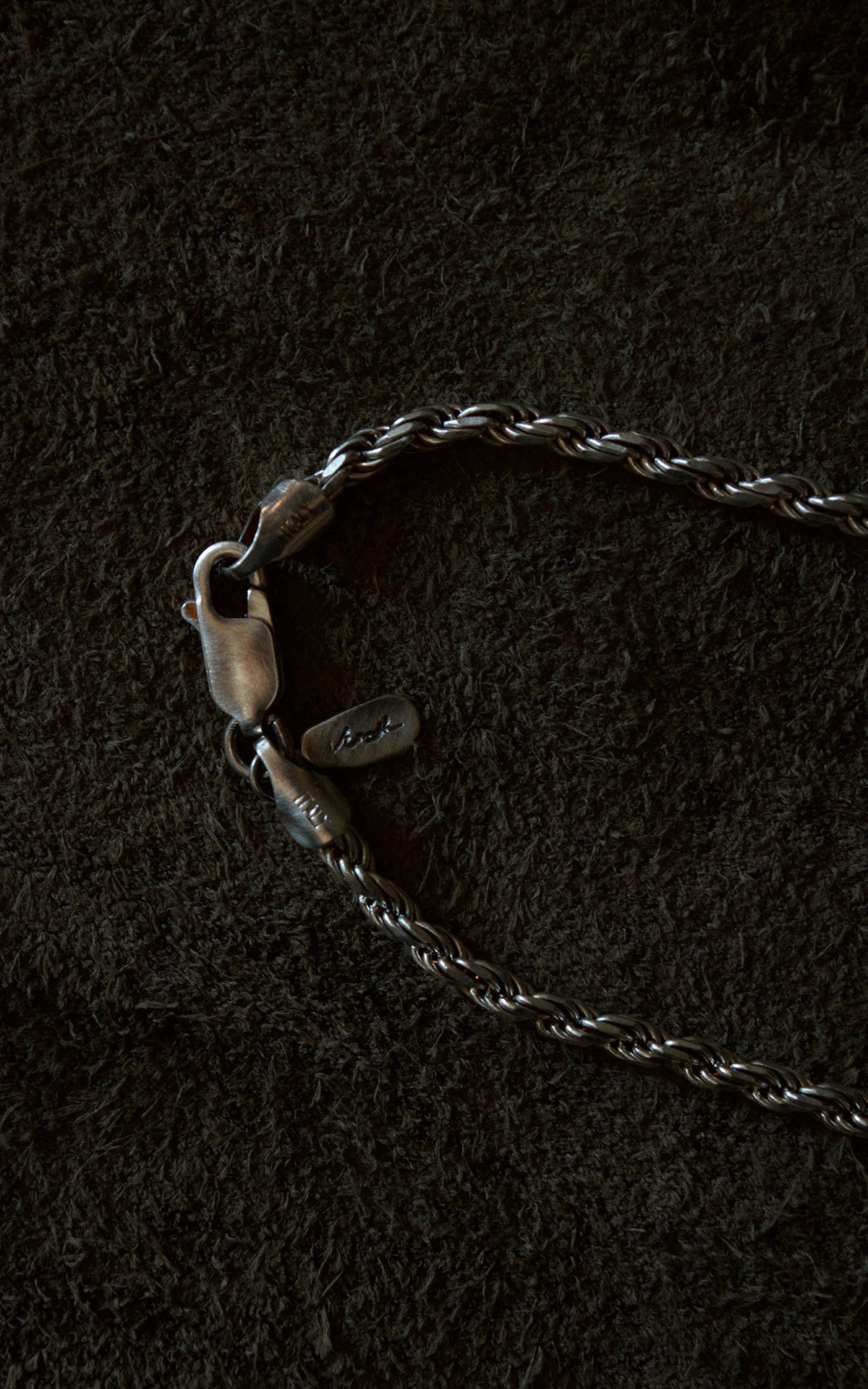 Rope chain necklace