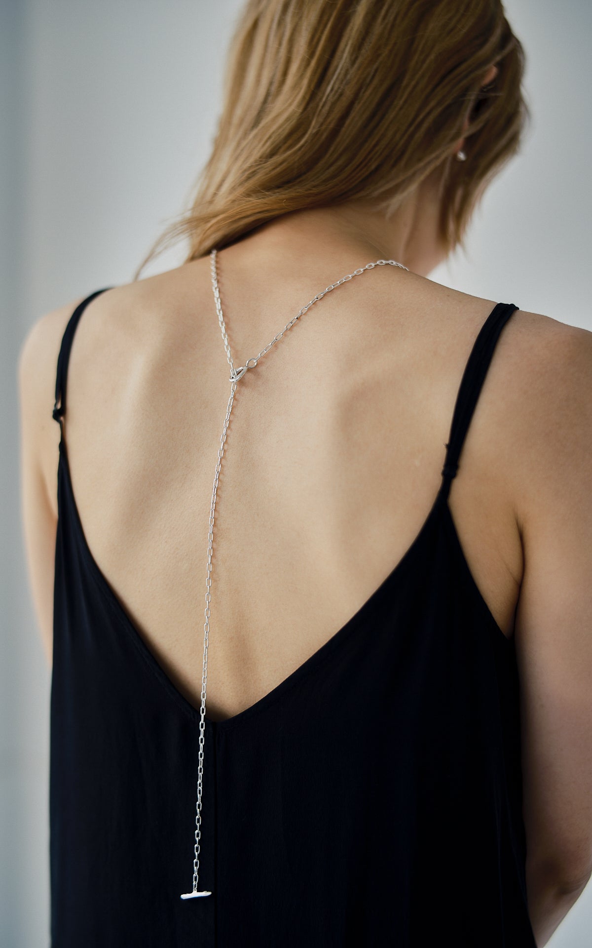 Offset Mantel Necklace