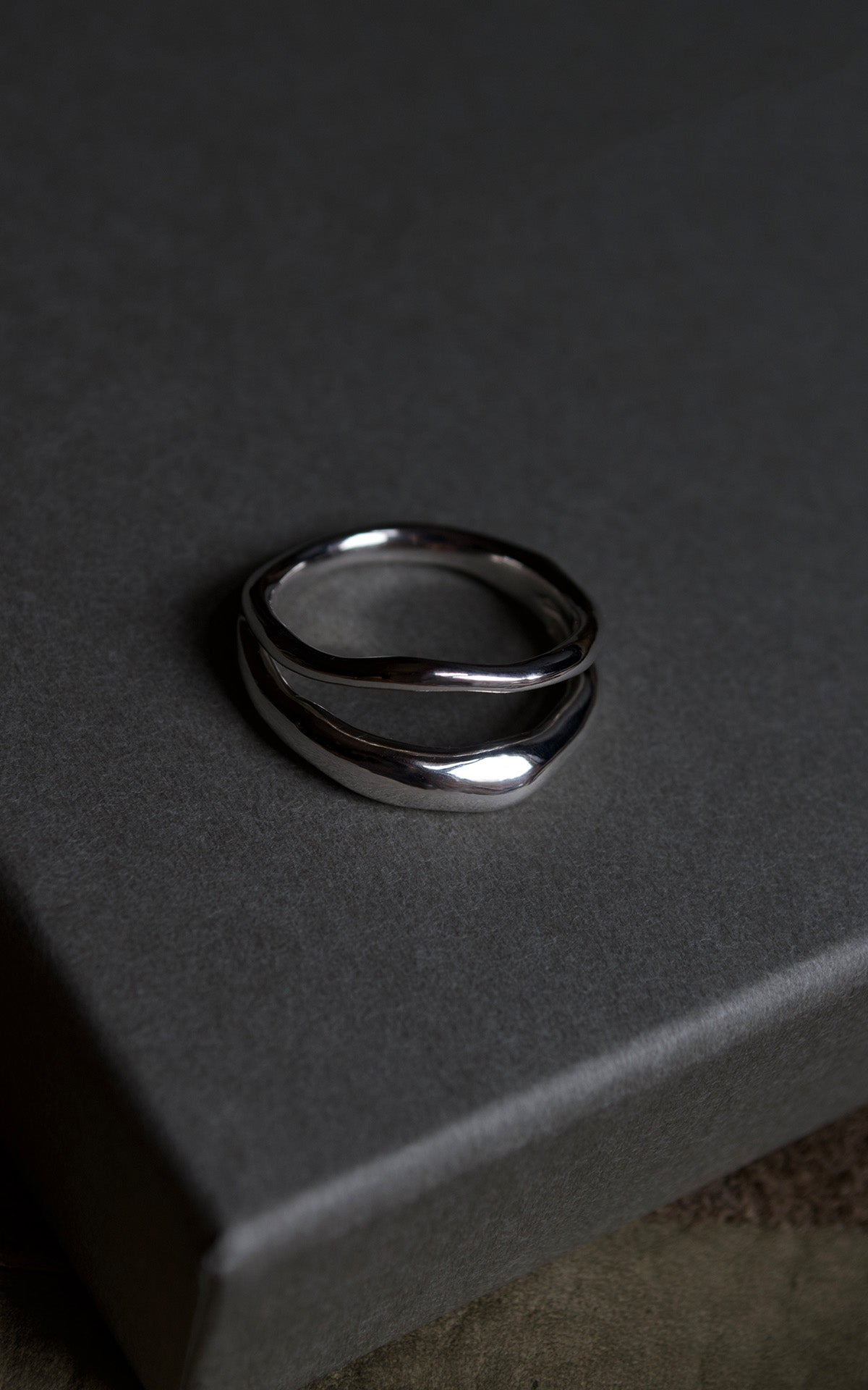 Double line ring