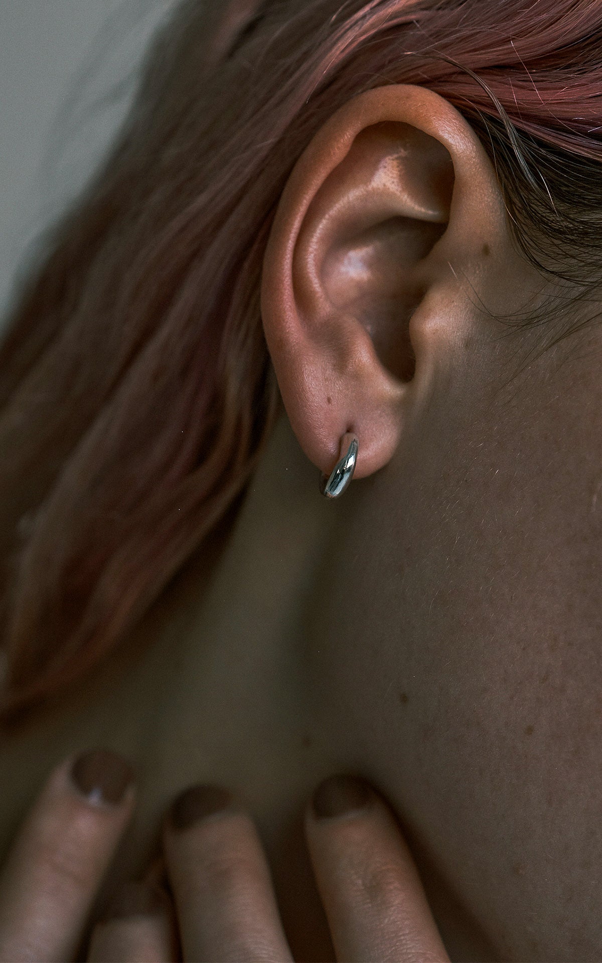 Melt Hoop Pierce - 01 – VINash Jewelry