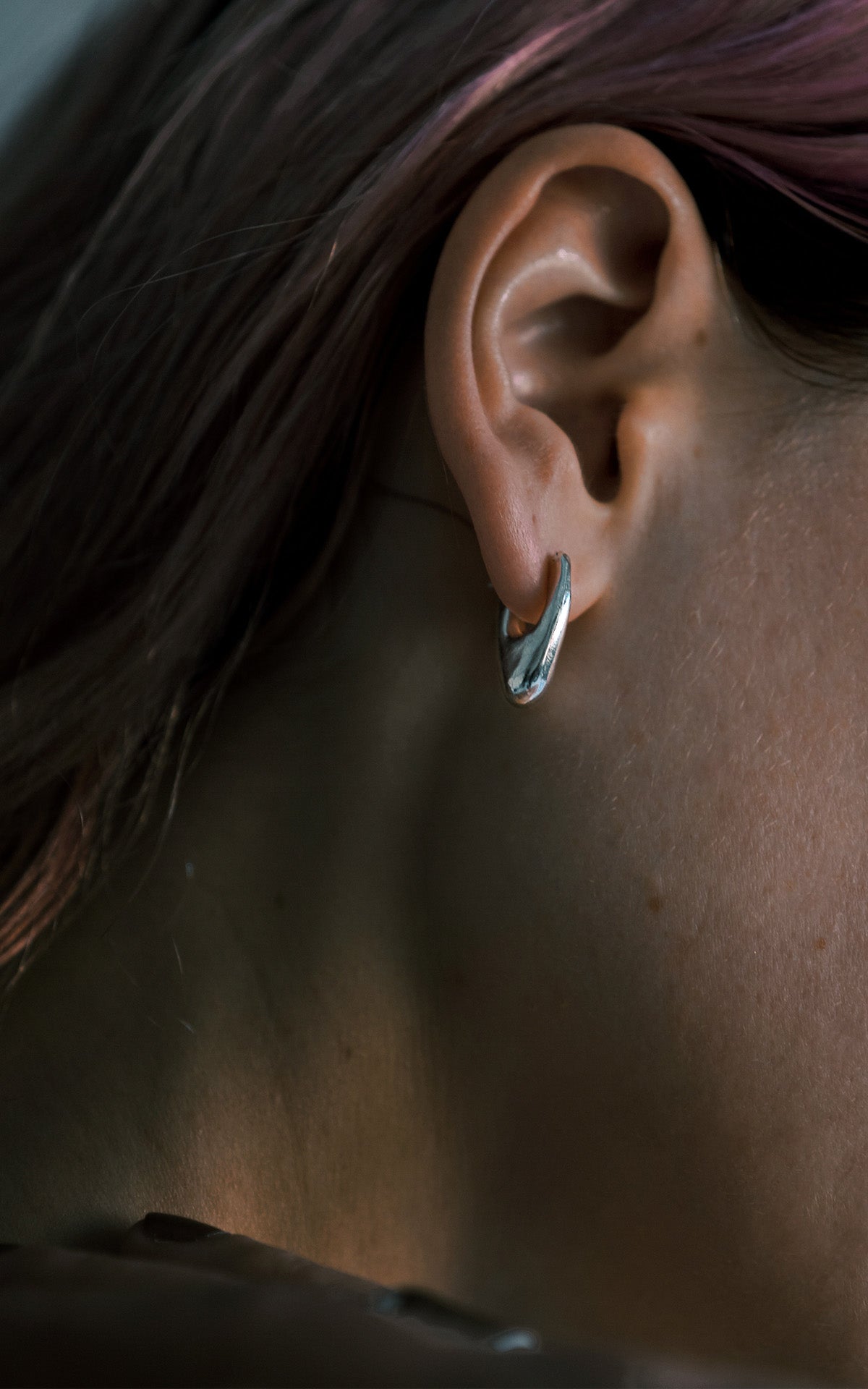 Vintage "V” pierce