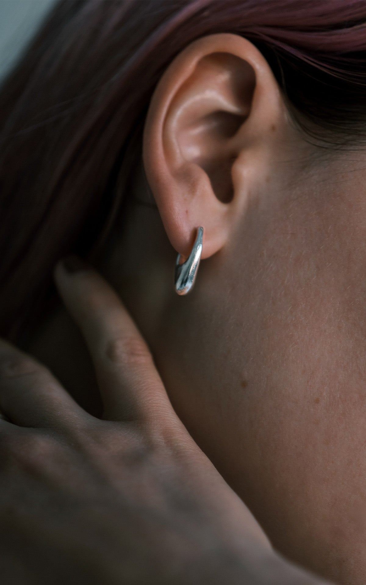 Vintage "V” pierce