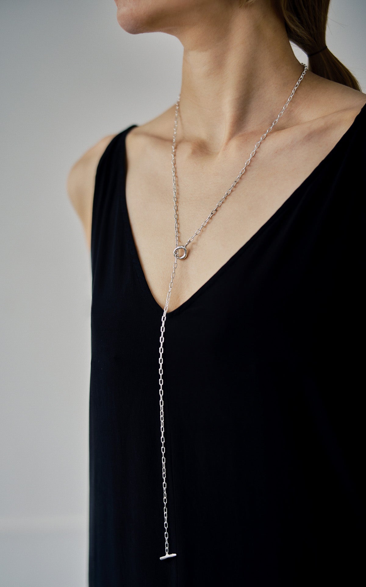 Offset Mantel Necklace